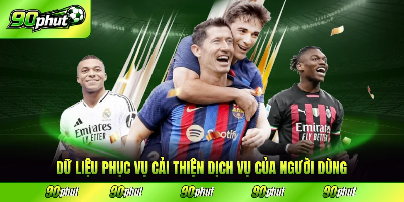 Dữ liệu phục vụ cải thiện dịch vụ của người dùng