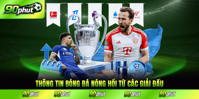 Thông tin bóng đá nóng hổi từ các giải đấu hàng đầu uy tín